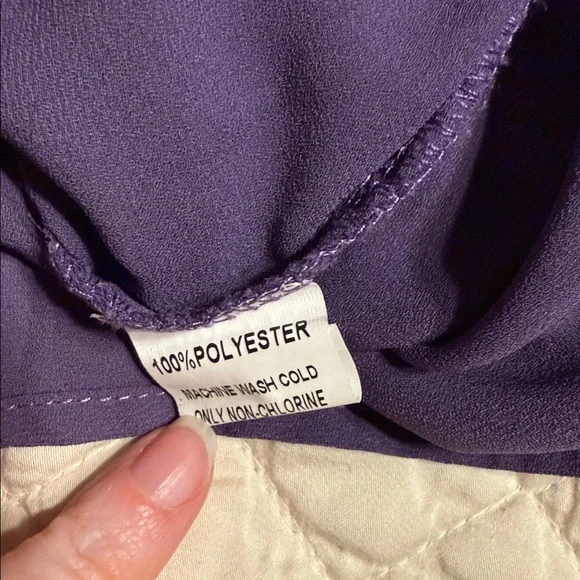 Papermoon Purple Wrap Tie Cami - Picture 3 of 3